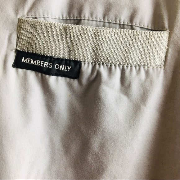 Members Only Iconic 80’s Racer Jacket size42 XL M2 - Picture 7 of 8